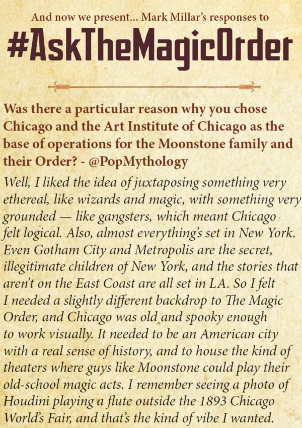 the magic order #5